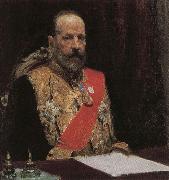 Ilya Repin Portrait of Sergei witte France oil painting artist